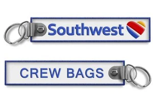 Southwest Airlines-Crew Taschen Etikett - Bild 1 von 2