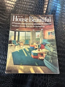 HOUSE BEAUTIFUL Magazine MAY 1963 - RETRO ADS -MID CENTURY MODERN - MCM - Picture 1 of 1