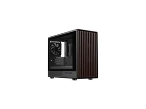 DIYPC DIY-mATX06-Wood Black USB3.0 /Type C Micro ATX Mid Tower Gaming Computer - Picture 1 of 5