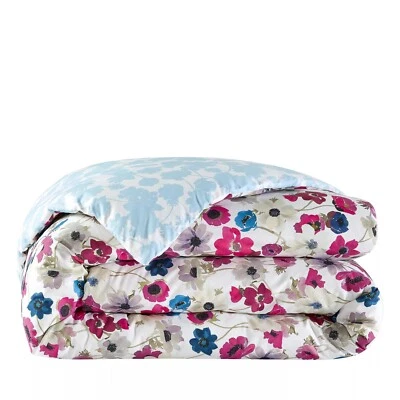 New Anne De Solene Paris Prairie Anemone Cotton QUEEN Duvet Cover MSRP $440 - Image 1 of 4