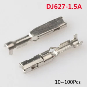 DJ627-1.5A 1.5mm Pitch Automobile Wire Connector Crimp Terminals 10 to 100Pcs - Picture 1 of 3