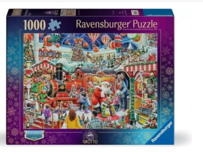 RAVENSBURGER 1000 PIECE PUZZLE NOSTALGIC CHRISTMAS MARKET 2025 LIMITED ED. #29!! - Image 1 of 2