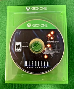 Murdered Soul Suspect Game W/ Box No Cover Art Microsoft Xbox one - Picture 1 of 2