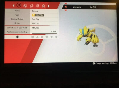 ✨ ZERAORA✨ Ultra Sun Gamestop EVENT - POKEMON SWORD AND SHIELD LEGIT LEGAL!! - Image 1 of 3