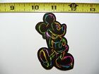 HAPPY CARTOON MOUSE NEON STYLE STICKER DECAL COLORFUL FUNNY