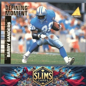 1995 Pinnacle Club Collection Detroit Lions Barry Sanders #216 - Picture 1 of 2