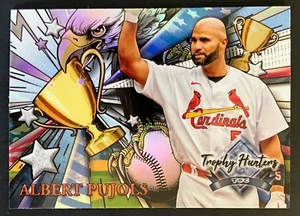 2022 Topps Stadium Club cromo refractor trofeo cazadores Albert Pujols cardenales - Imagen 1 de 1