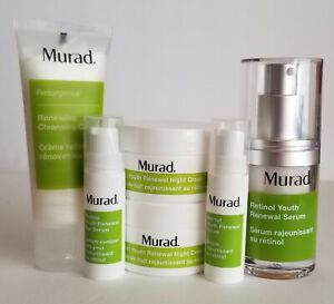 Murad Resurgence Retinol Youth Renewal Cleanser Night Eye Serum Cream -Select-