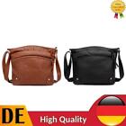 Mummy Soft PU Leather Shoulder Satchel Solid Shopping Street Crossbody Tote Bags