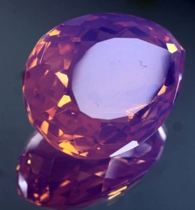 Large Ethiopian Welo Pink Opal 92.90 Ct. Pear Cut Loose Gemstone Gift for Women - Picture 1 of 7