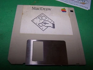 Macintosh MacDraw 1.0 P\N 690-5014-A on 400K Disk for Vintage Macintosh 128K - Picture 1 of 1