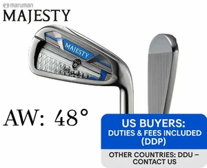 Majesty Royale 2023 AW 48° Single Iron Wedge R-Flex LV550 w/Headcover - Picture 1 of 11