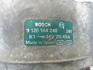 9120144240 ALTERNATOR / FIAT PANDA / 411057 VOOR FIAT PANDA 0.9 - Foto 1 di 5