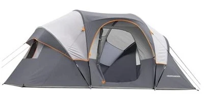 Tienda de campaña HIKERGARDEN para 10 personas - Tienda familiar portátil de fácil configuración para gris Foto 1 de 4
