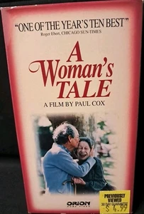 A Woman's Tale 1992 VHS Rare HTF Original Release Previously Rented Tested Works - Foto 1 di 4