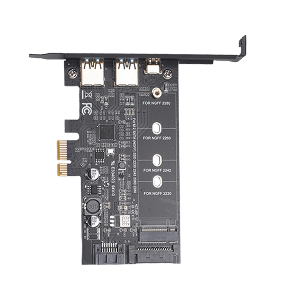 Scheda PCI Express da PCI-E un USB 3.0 Incl.1 Porte USB C e 2 Porte USB A, 4603 - Immagine 1 di 1