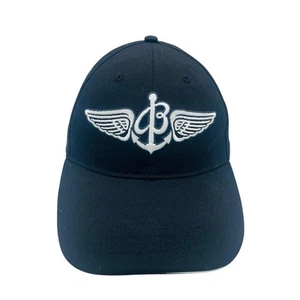 Breitling Mütze Erwachsene schwarz Kappe seit 1884 Strapback großes Logo Baumwolle Swiss - Bild 1 von 4