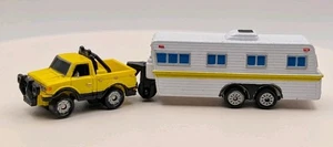 Micro Machines Yellow Camper/ Datsun Pickup #40 Weekenders Collection - Picture 1 of 24