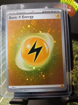 Basic Lightning Energy (Cosmos Holo) 004 Sv01: Scarlet & Violet Base Set Holo - Image 1 of 2