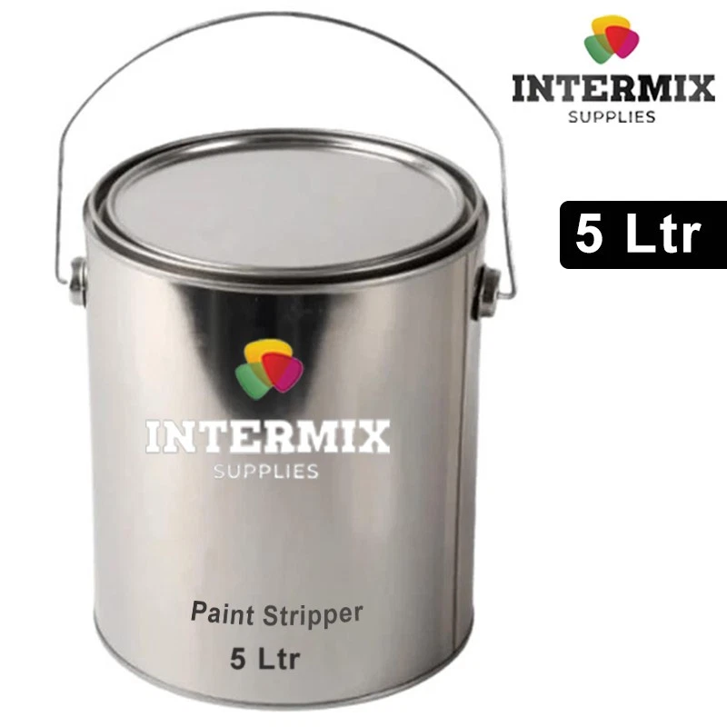 INTERMIX SUPPLIES Paint Remover, 2K Paint, Cellulose Stripper, 5 Litre, High Quality & Fast Acting