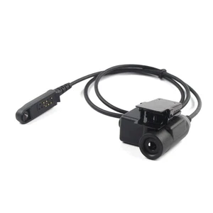 U94 PTT Cable Plug Headset Adapter for Baofeng BF-9700 BF-A58 GT-3WP UV-5S Radio - Photo 1/6