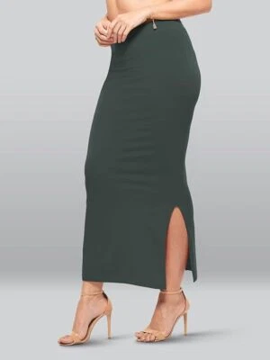 Women Shapewear Saree Cotton, Handcrafted,Curves Shapes Underskirt - Image 1 of 4