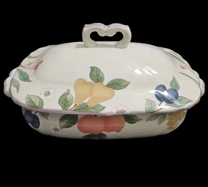 Mikasa Country Classics Obst Panorama DC014 Suppenterrine mit Deckel 12" - Bild 1 von 7