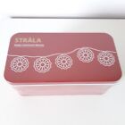 IKEA STRALA Wire String White Flower Battery Lights In A Tin