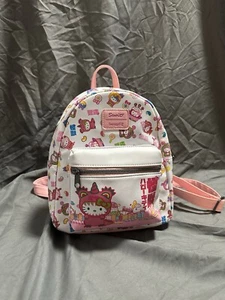 Hello Kitty Loungefly Mini Backpack & Purse - Picture 1 of 2