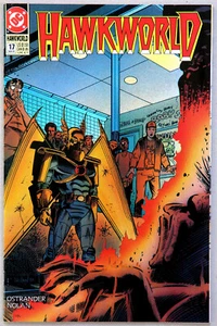 Hawkworld #17 Vol 2 - DC Comics - John Ostrander - Graham Nolan - Picture 1 of 5