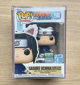 Funko Pop Naruto Shippuden Sasuke Uchiha Wondercon #1940 + Estuche Rígido - Imagen 1 de 7