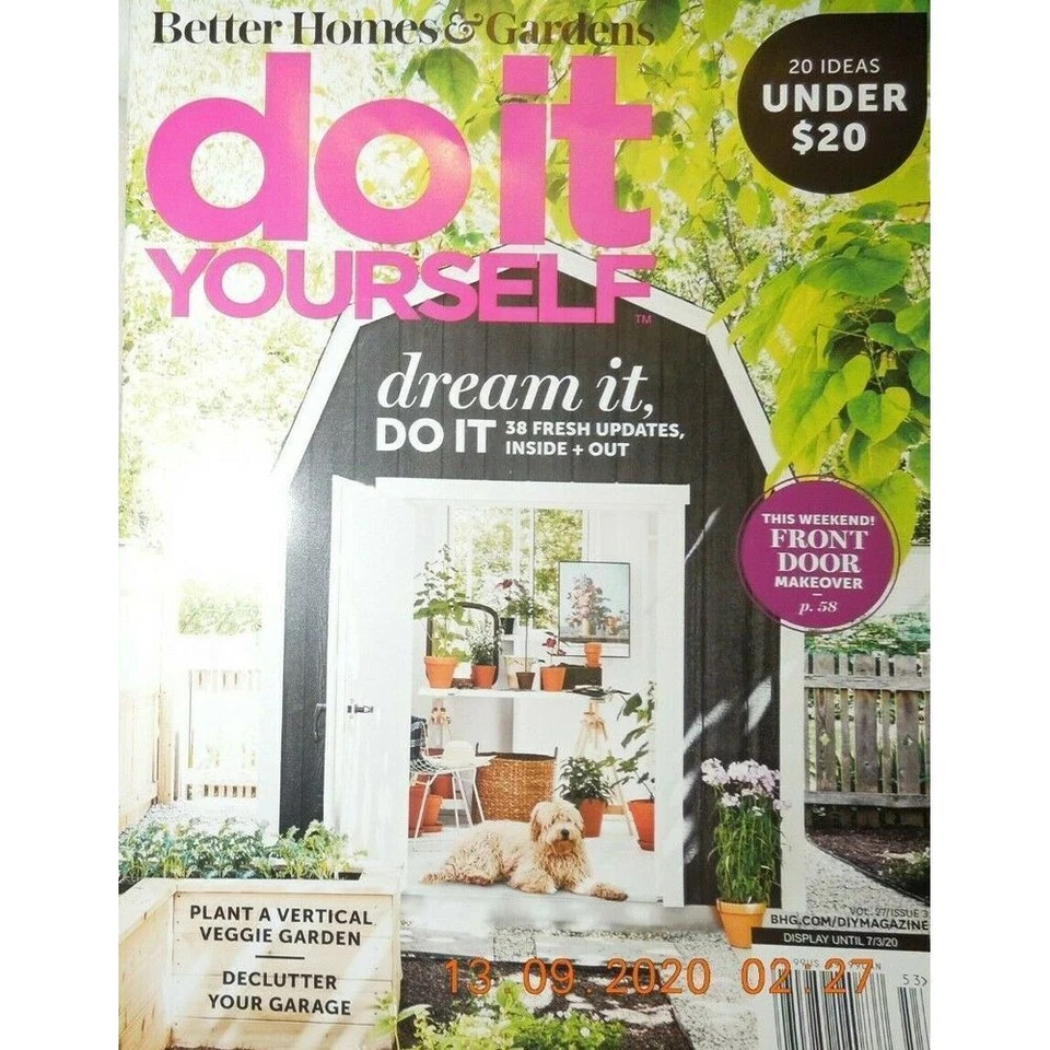 DO IT YOURSELF bh&g 20 IDEAS UNDER $20 front door makeover 38 FRESH UPDATES - Image 1 of 1