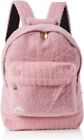 Mi Pac Fur Backpack Mauve 41Cm 17L Faux Fur Fluffy Casual Daypack Pink Blush