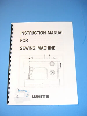 White 1418 Sewing Machine Instruction Manual - Printed - Image 1 of 2