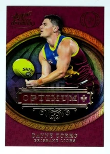 2022 Select AFL OPTIMUM Plus paralelo OPP19 Dayne Zorko Brisbane Lions - Imagen 1 de 3