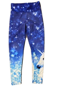 Justice Girl's Size 24 Plus Blue UNICORN Leggings New Without Tags - Picture 1 of 2