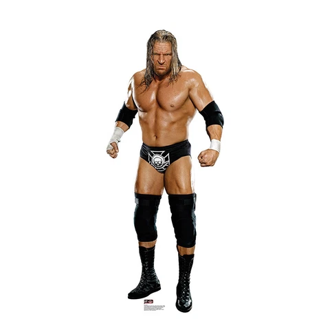 TRIPLE H WWE Wrestler Lifesize CARDBOARD CUTOUT Standup Standee Poster FREE SHIP Cover