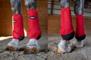 Horse Maximum Support Sport Boots - Fronts Only or Set of 4 - 4 Colors - 3 Sizes