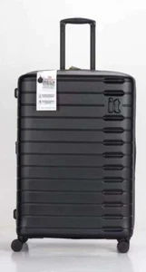IT Luggage Incision 8 Wheel Hard Case Expandable 80cm Black Large - Picture 1 of 10