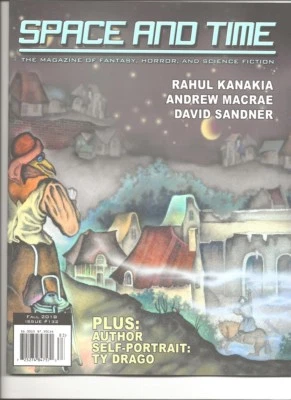 SPACE AND TIME #132 Rahul Kanakia, David Sandner;Jason Van Hollander cover.