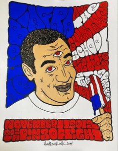 Jello Biafra Bill Cosby Psychedelic Art 60s Rocket Ice Popsicle Pins of Light SF - Picture 1 of 5