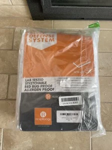 HOSPITOLOGY Sleep Defense System Full XL Box Spring Still In Shipping Bag 54x80 - Picture 1 of 5