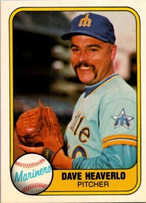 1981 FLEER #594-637  Seattle Mariners & Texas Rangers Players   83-FBBC - Image 1 of 4