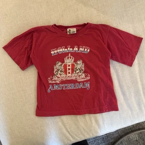Vintage Holland Amsterdam Kinder T-Shirt rot Grafik Tee Größe 4-6 Jahre - Bild 1 von 5