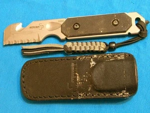 CUCHILLO DE SUPERVIVENCIA TÁCTICO BOKER PLUS WILSON HERRAMIENTA POLICIAL CUCHILLO EMT MILITAR - Imagen 1 de 19