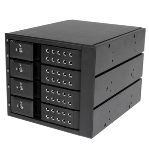 Startech.Com 4 Bay Aluminum Trayless Hot Swap Mobile Rack Backplane for 3.5 " Sa - Afbeelding 1 van 1