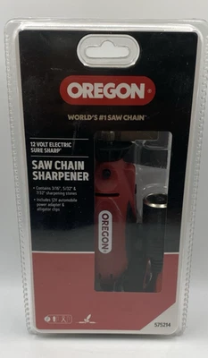 Afilador de cuchillas de motosierra eléctrico de 12 voltios Oregon 575214 Sure Sharp Foto 1 de 2
