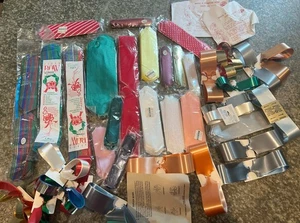 Vintage Mid century Jiffy Ribbon Pull Bows Holiday All Occasion Lot - Picture 1 of 4