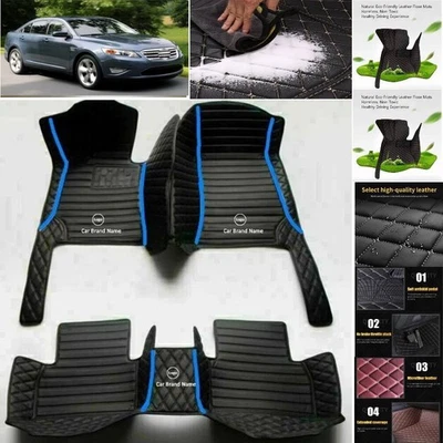 For Ford Taurus Car Floor Mats Custom Luxury Front & Rear Auto Carpets Liners - Изображение 1 из 4