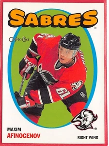 2001-02 OPC Heritage Parallel #74 Maxim Afinogenov - Picture 1 of 2